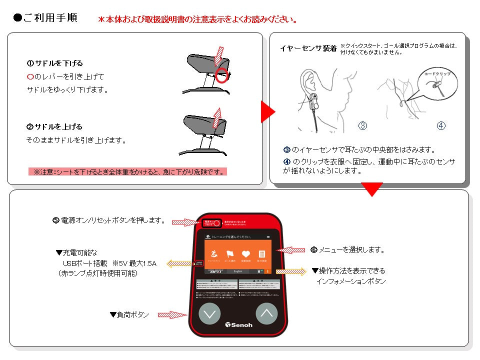 コードレスバイクBFU